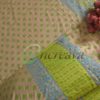 Biscuit Lemon Jamdani Motif Bed cover