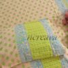 Biscuit Lemon Jamdani Motif Bed cover