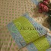 Biscuit Lemon Jamdani Motif Bed cover
