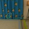 Biscuit Lemon Jamdani Motif Bed cover