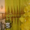 Yellow Coffee curtain