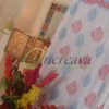 White Firoja pink curtain