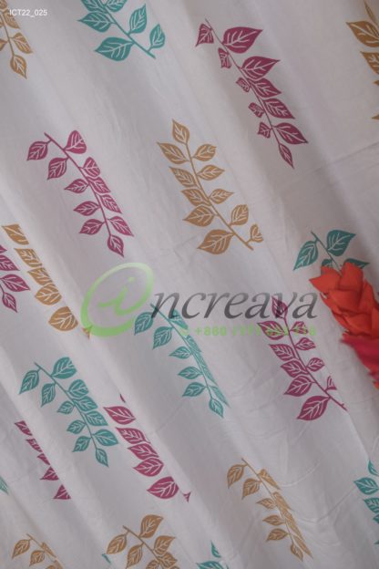 White Bagan Bilas Curtain