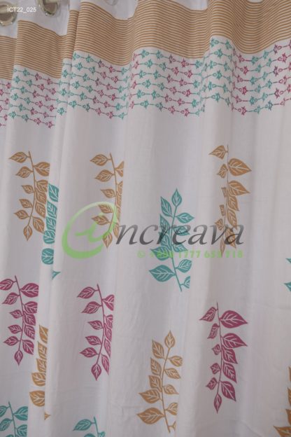White Bagan Bilas Curtain