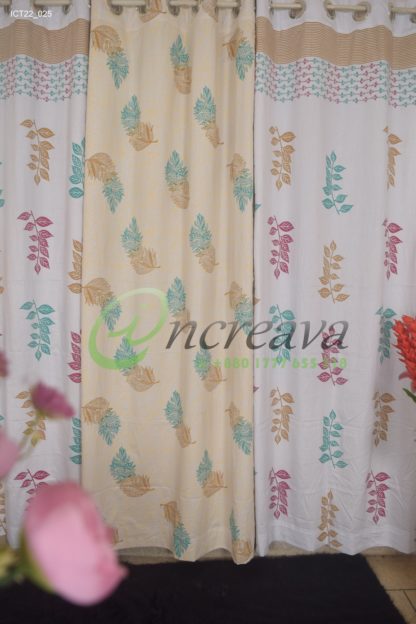White Bagan Bilas Curtain