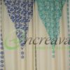 White Wooden Block Curtain
