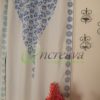 White Wooden Block Curtain