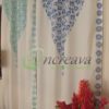 White Wooden Block Curtain