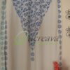 White Wooden Block Curtain