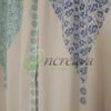 White Wooden Block Curtain