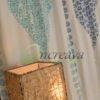 White Wooden Block Curtain
