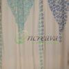 White Wooden Block Curtain