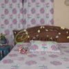 White Rose Bed Cover