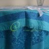 White Sky Blue Table Cover