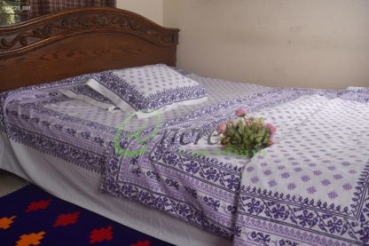 White Lavender Bed cover