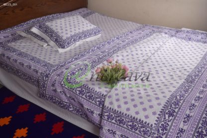 White Lavender Bed cover