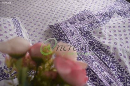 White Lavender Bed cover