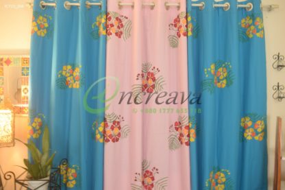 Blue RadhaChura Curtain