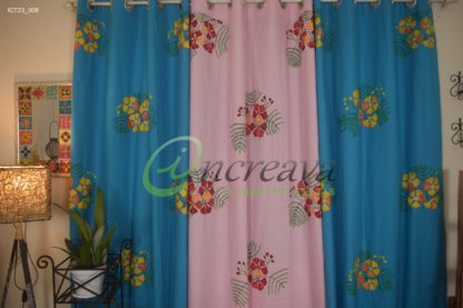 Blue RadhaChura Curtain