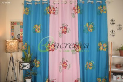 Blue RadhaChura Curtain