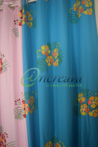 Blue RadhaChura Curtain