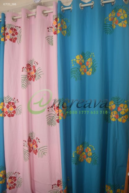 Blue RadhaChura Curtain