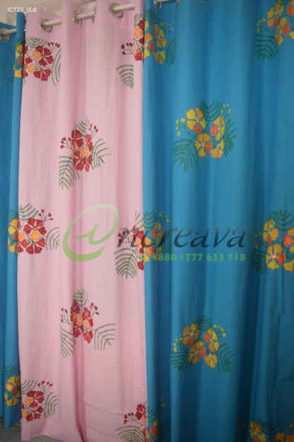 Blue RadhaChura Curtain
