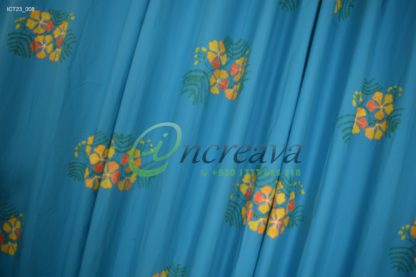 Blue RadhaChura Curtain