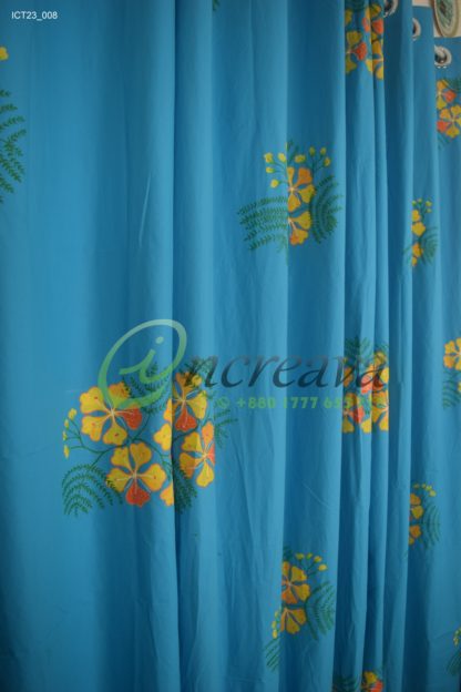 Blue RadhaChura Curtain
