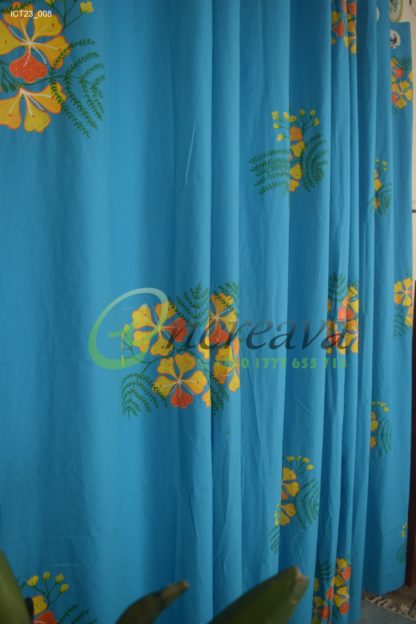 Blue RadhaChura Curtain