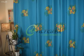Blue RadhaChura Curtain