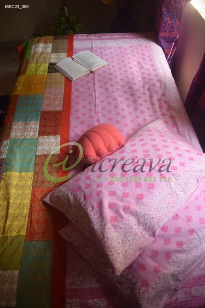 Pink Single Bed Cover