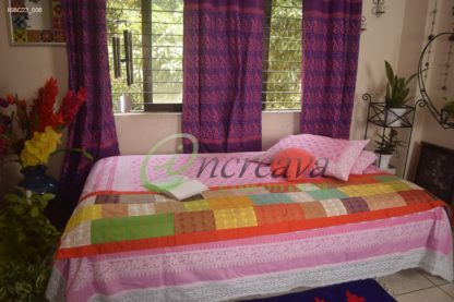 Pink Single Bed Cover