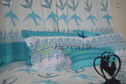 Black Drongo Bed Cover