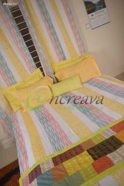White Vertical Line  Bed cover