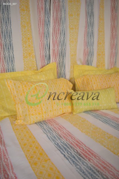 White Vertical Line  Bed cover