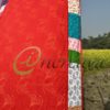Patchwork Red curtain