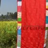 Patchwork Red curtain