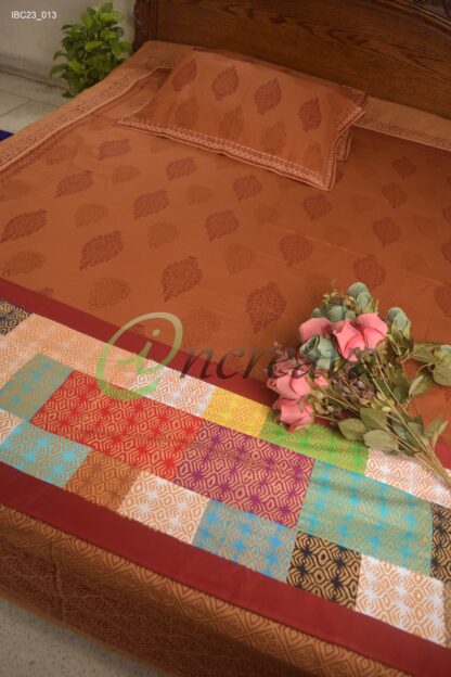 Coffee Biscuit Bed Cover